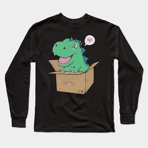 Adoptable Kaiju Long Sleeve T-Shirt by GODZILLARGE